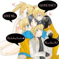 Naruto loves Sasuke a little bit too much :-)